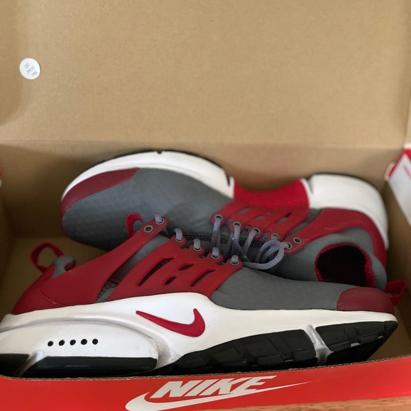 Nike Air Presto (Cool Grey/Gym Red) - Picture 9 of 9